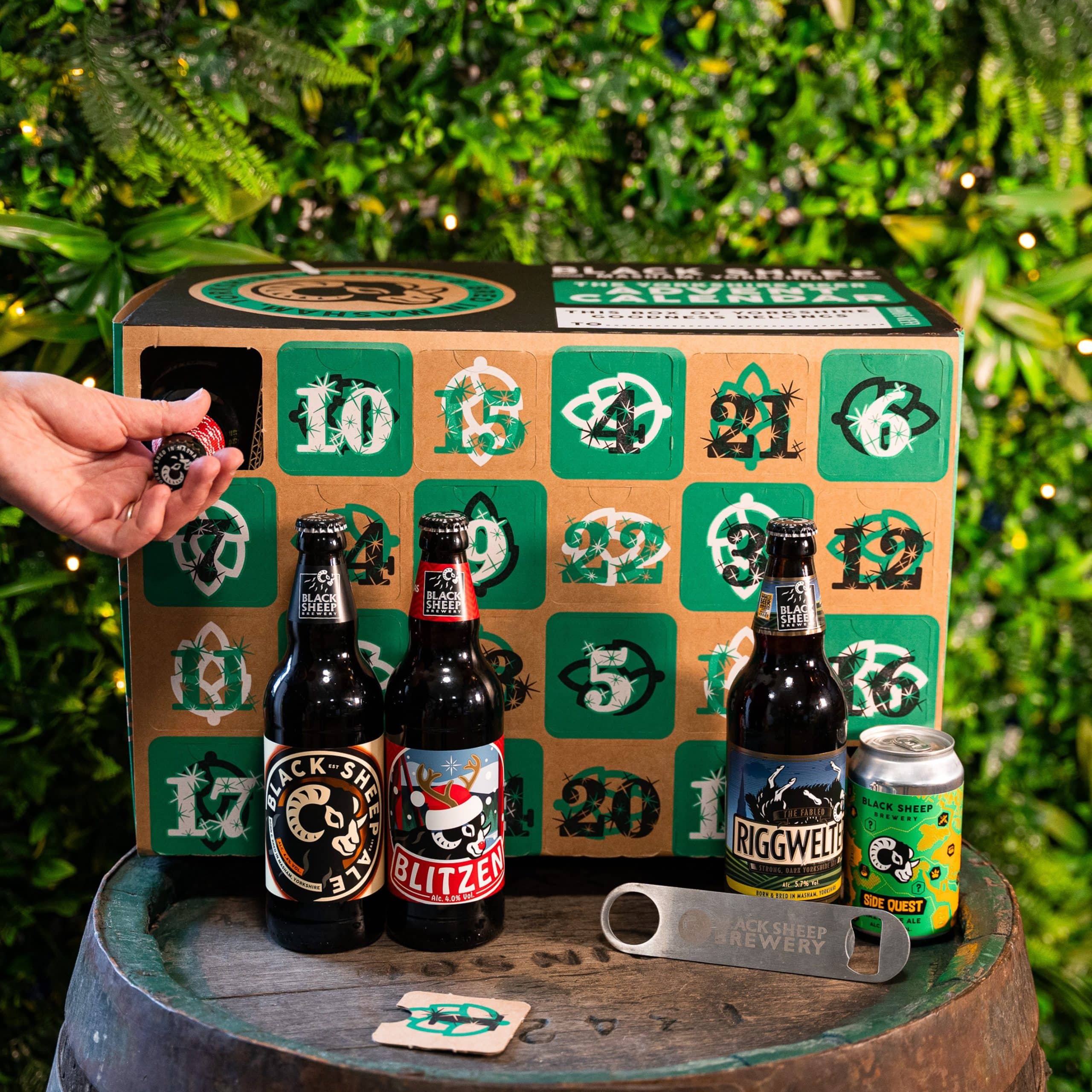 Black Sheep Brewery beer advent calendar