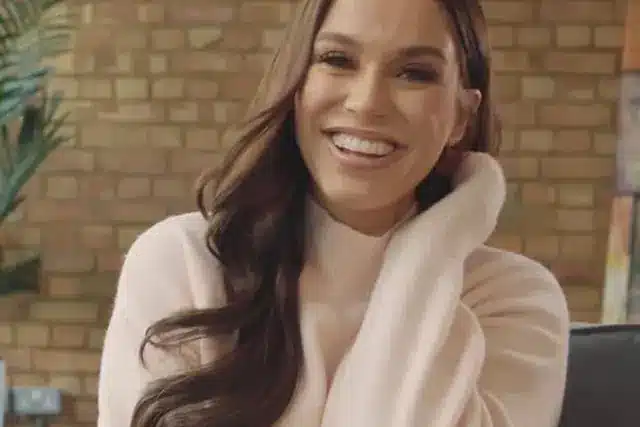 Vicky Pattison filmed for Interflora’s Breaking the Silence campaign on loneliness