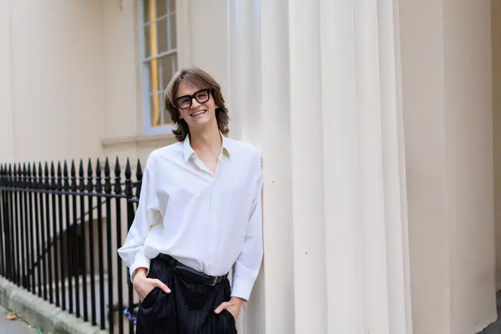 Martingale Scholar Freddie Truman-Williams in Oxford