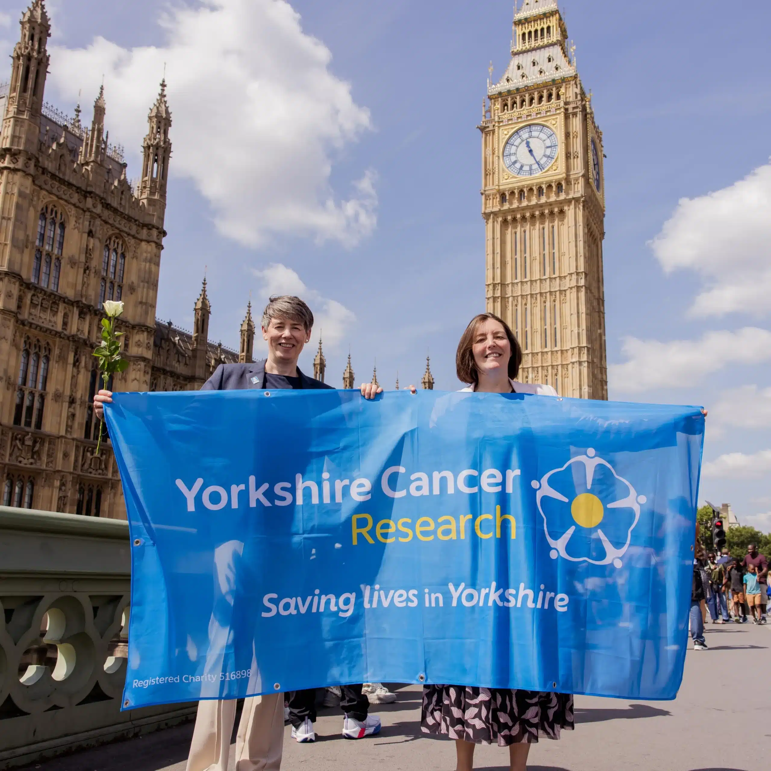 How we took Yorkshire's Voices to Westminster in the name of cancer